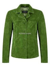 Woman’s Lime Green Suede