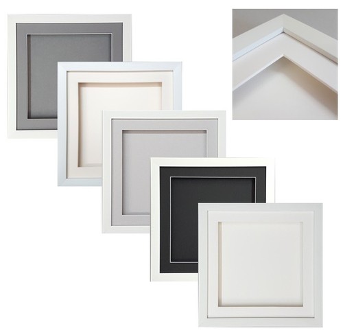 Box white square - square, picture