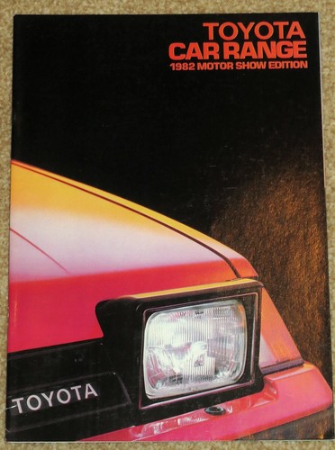 1982 toyota range - range, sales