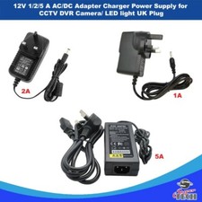 1A/2A/5A 12V AC/DC Adapter