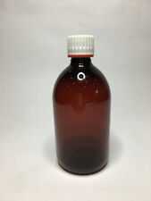 250ml PET Plastic Amber Round