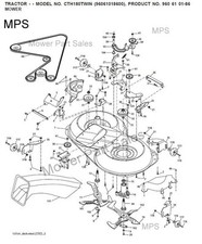 Cutter Deck Belt Husqvarna