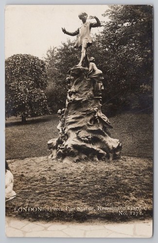 Rppc london peter pan - london,