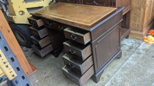 Reproduction pedestal desk 9