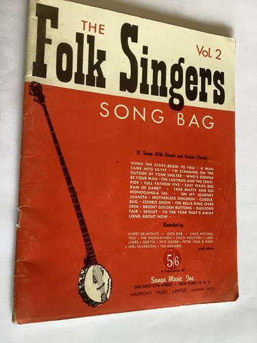 The folk singers song bag - the,