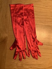 Ladies Long Finger Satin