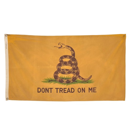 Vintage cotton gadsden snake - gadsden,