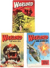 Warlord Annuals 1977, 1979 &
