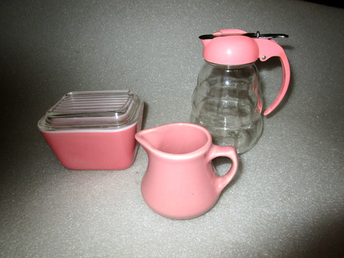 1950 pink kitchen - 1950's,