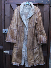 Grey Persian Lamb Leather Long