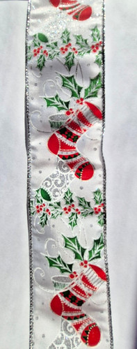 Wired christmas ribbon - wired,