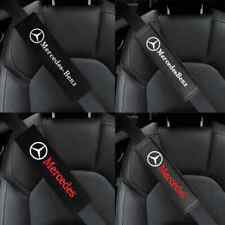2x Red Safety Seat Belt Shoulder Pad Cover Accessories For Mercedes A B C E S ML