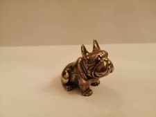 FRENCH BULLDOG DOG BRASS