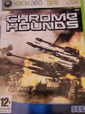 Chrome Hounds (Microsoft Xbox 360, 2006) CHIPPED COVER