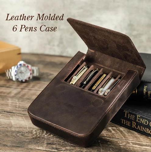 Luxury genuine leather slot - genuine, 6-slot