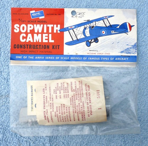 Airfix sopwith camel model - airfix,