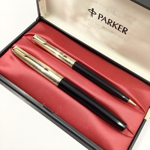 Parker black fountain - 51, pen