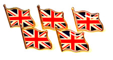 Union Jacks x 5 - GB UK