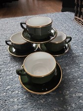 A Superb Set Of 4 VINTAGE APILCO  Cups And Saucers