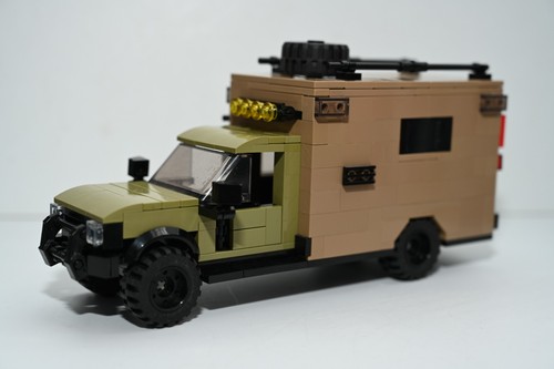 Offroad camper truck 4x4 - truck,