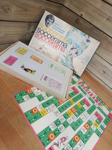Soccerama board game 1969 - soccerama,