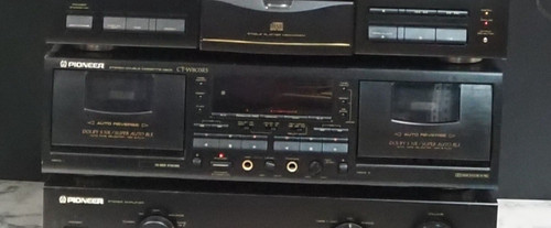 Pioneer twin cassette deck - pioneer,