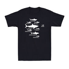 Shark Hierarchy Diver Diving Funny Diving Lovers Gift Novelty Men's T-Shirt