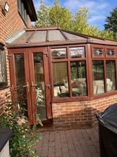 conservatory used  UPVC
