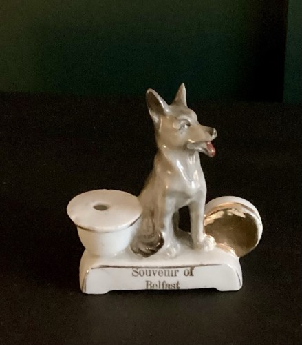 Vintage small german shepherd - small,