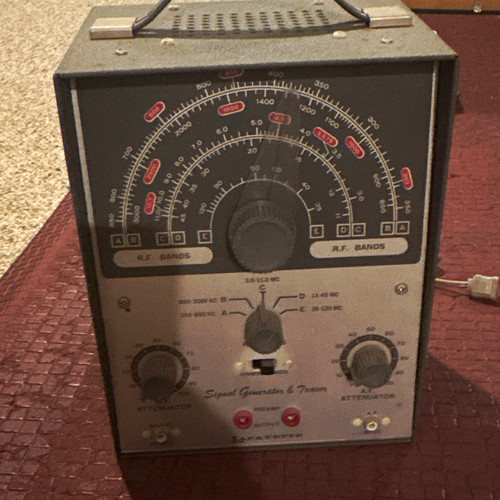 Heathkit signal generator - signal,