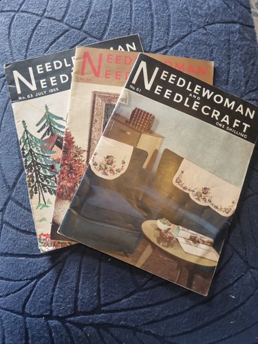 Needlewoman and needlecraft - and,