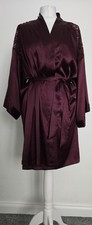satin bathrobes size ML new