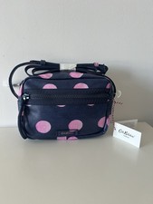 Cath Kidston Navy Pink Polka