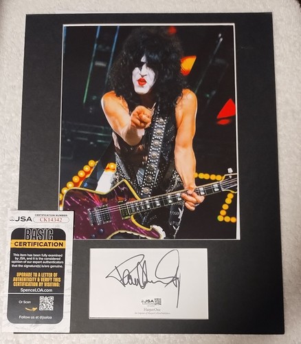 Paul stanley signed - paul, photo