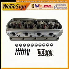 Aluminum Cylinder Head Fit For Ford Small Block 289 302 351W 5.0L V8 185cc/61cc