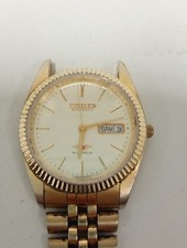 Vintage Citizen Eagle 7 Automatic 21 Jewels Gold Plated Wristwatch - GN-4W-S 