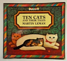 Ten Cats and their Tales by Martin Leman 1981 Macmillan paperback