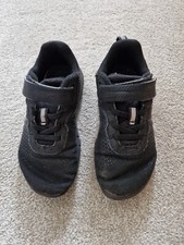 Decathlon Black Trainers Size