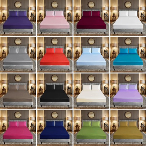 Pcs luxury silky satin - luxury, sheet