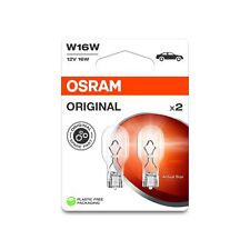 2x 921-2BL Genuine Osram Original T16 W16W Wedge Car Bulbs 16W 12V 921 955