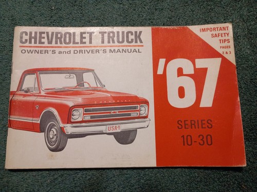 1967 chevrolet truck owner - 1967, owner's