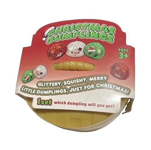 Christmas dumplings squeezable - dumplings,