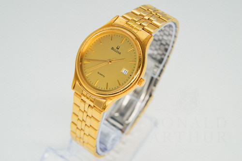 Bulova 1357 triple - 1357, gold