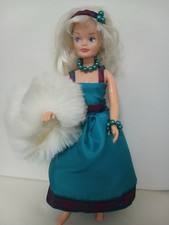 Barbie Sindy  Green Tartan