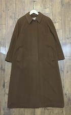 Aquascutum Brown Wool Cashmere