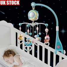 Baby Musical Mobile Crib with