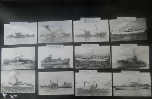 12x wwii royal navy trawlers - 12x,