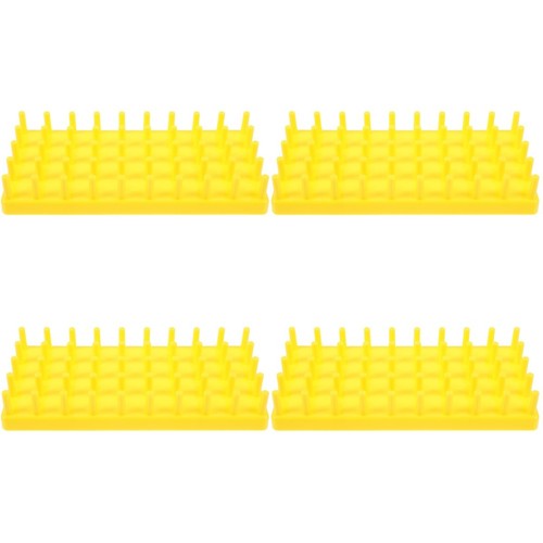 4pcs reusable plastic flower - 4pcs,