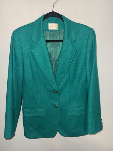 Vintage pendleton blazer green - pendleton,