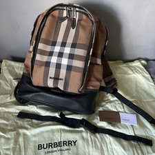 Burberry Canvas And Leather